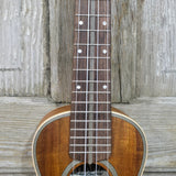 Ohana Soprano SK-390 All Solid Koa Vintage Martin 3M-Style Ukulele with Hard Case v302