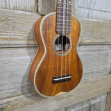 Ohana Soprano SK-390 All Solid Koa Vintage Martin 3M-Style Ukulele with Hard Case v302