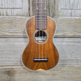 Ohana Soprano SK-390 All Solid Koa Vintage Martin 3M-Style Ukulele with Hard Case v302
