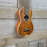 Ohana Soprano SK-390 All Solid Koa Vintage Martin 3M-Style Ukulele with Hard Case v302