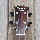 Ohana Tenor TK-55 All Solid Cedar/ Rosewood Satin Comfort Edge Ukulele v307
