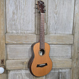 Ohana Tenor TK-55 All Solid Cedar/ Rosewood Satin Comfort Edge Ukulele v308