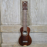 Ohana Soprano SK-490 All Solid Premium Koa Vintage Martin 3M-Style Ukulele with Hard Case v311