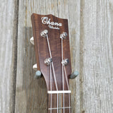 Ohana Soprano SK-490 All Solid Premium Koa Vintage Martin 3M-Style Ukulele with Hard Case v311