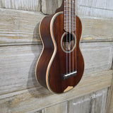 Ohana Soprano SK-490 All Solid Premium Koa Vintage Martin 3M-Style Ukulele with Hard Case v311