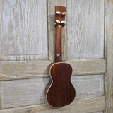 Ohana Soprano SK-490 All Solid Premium Koa Vintage Martin 3M-Style Ukulele with Hard Case v311