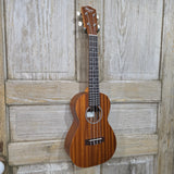 Ohana Concert CK-10 Starter Pack Laminate Mahogany Ukulele, Bag, Tuner, Strap, Button v314