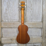 Ohana Concert CK-10 Starter Pack Laminate Mahogany Ukulele, Bag, Tuner, Strap, Button v316
