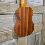 Ohana Concert CK-10 Starter Pack Laminate Mahogany Ukulele, Bag, Tuner, Strap, Button v317