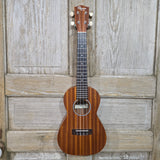 Ohana Concert CK-10 Starter Pack Laminate Mahogany Ukulele, Bag, Tuner, Strap, Button v318