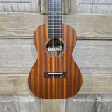Ohana Concert CK-10 Starter Pack Laminate Mahogany Ukulele, Bag, Tuner, Strap, Button v318