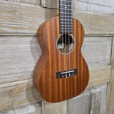 Ohana Concert CK-10 Starter Pack Laminate Mahogany Ukulele, Bag, Tuner, Strap, Button v318