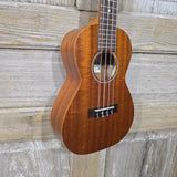 Ohana Concert CK-10 Starter Pack Laminate Mahogany Ukulele, Bag, Tuner, Strap, Button v319