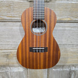 Ohana Concert CK-10 Starter Pack Laminate Mahogany Ukulele, Bag, Tuner, Strap, Button v320