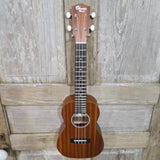 Ohana Concert CK-10 Starter Pack Laminate Mahogany Ukulele, Bag, Tuner, Strap, Button v320