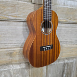 Ohana Concert CK-10 Starter Pack Laminate Mahogany Ukulele, Bag, Tuner, Strap, Button v321