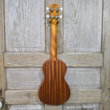 Ohana Concert CK-10 Starter Pack Laminate Mahogany Ukulele, Bag, Tuner, Strap, Button v321