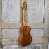 Ohana Concert CK-10 Starter Pack Laminate Mahogany Ukulele, Bag, Tuner, Strap, Button v321