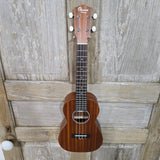 Ohana Concert CK-10 Starter Pack Laminate Mahogany Ukulele, Bag, Tuner, Strap, Button v323