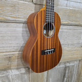 Ohana Concert CK-10 Starter Pack Laminate Mahogany Ukulele, Bag, Tuner, Strap, Button v323