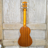 Ohana Concert CK-10 Starter Pack Laminate Mahogany Ukulele, Bag, Tuner, Strap, Button v323