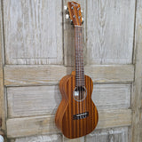 Ohana Concert CK-10 Starter Pack Laminate Mahogany Ukulele, Bag, Tuner, Strap, Button v324