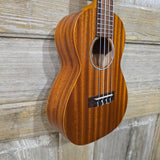 Ohana Concert CK-10 Starter Pack Laminate Mahogany Ukulele, Bag, Tuner, Strap, Button v324