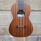 Ohana Concert CK-10 Starter Pack Laminate Mahogany Ukulele, Bag, Tuner, Strap, Button v325