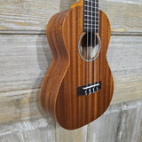 Ohana Concert CK-10 Starter Pack Laminate Mahogany Ukulele, Bag, Tuner, Strap, Button v325