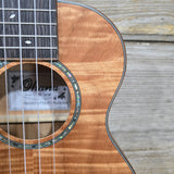 Ohana Tenor TK-180M Laminate Figured Okoumé Slotted Headstock Ukulele v327