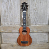 KoAloha Soprano Solid Koa KSM-00 Gloss Made in Hawaii Ukulele w/ Hard Case h101