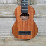 KoAloha Soprano Solid Koa KSM-00 Gloss Made in Hawaii Ukulele w/ Hard Case h101