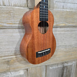 KoAloha Soprano Solid Koa KSM-00 Gloss Made in Hawaii Ukulele w/ Hard Case h101
