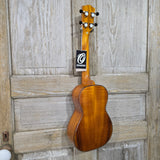 Ohana Concert CK-350G All Solid Koa with Abalone Gloss Ukulele with Hardcase v332
