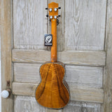 Ohana Tenor TK-570G All Solid Premium Koa Birds Abalone Inlay Ukulele v333