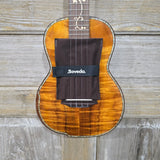 Ohana Tenor TK-575G All Solid Premium Koa Wooden Inlay Comfort Beveled Edge Gloss Ukulele v334