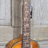Ohana Tenor TK-575G All Solid Premium Koa Wooden Inlay Comfort Beveled Edge Gloss Ukulele v334