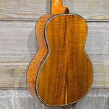 Ohana Tenor TK-575G All Solid Premium Koa Wooden Inlay Comfort Beveled Edge Gloss Ukulele v334