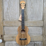 KoAloha Tenor All Solid Mango KTM-10MG Pikake Satin Finish Made in Hawaii Ukulele w/ Hardcase v337