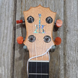 KoAloha Concert All Solid Mango KCM-10MG Pikake Satin Finish Made in Hawaii Ukulele w/ Hardcase v339
