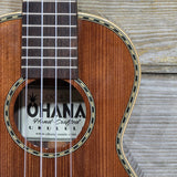 Ohana Concert CK-42 All Solid Sinker Redwood / Rosewood Limited Edition Ukulele v345