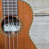 Ohana Concert CK-42 All Solid Sinker Redwood / Rosewood Limited Edition Ukulele v346