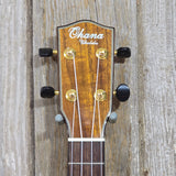 Ohana Concert CK-260GCE All Solid Cedar / Acacia A/E Cutaway Ukulele v350