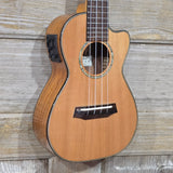 Ohana Concert CK-260GCE All Solid Cedar / Acacia A/E Cutaway Ukulele v350
