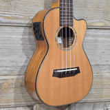 Ohana Concert CK-260GCE All Solid Cedar / Acacia A/E Cutaway Ukulele v350