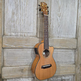 Ohana Concert CK-260GCE All Solid Cedar / Acacia A/E Cutaway Ukulele v350