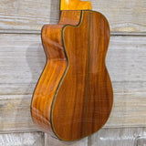 Ohana Concert CK-260GCE All Solid Cedar / Acacia A/E Cutaway Ukulele v350