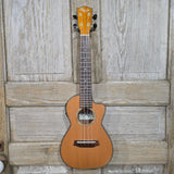 Ohana Concert CK-260GCE All Solid Cedar / Acacia A/E Cutaway Ukulele v351