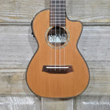 Ohana Concert CK-260GCE All Solid Cedar / Acacia A/E Cutaway Ukulele v351