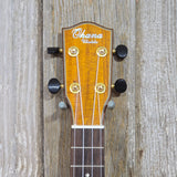 Ohana Concert CK-260GCE All Solid Cedar / Acacia A/E Cutaway Ukulele v351